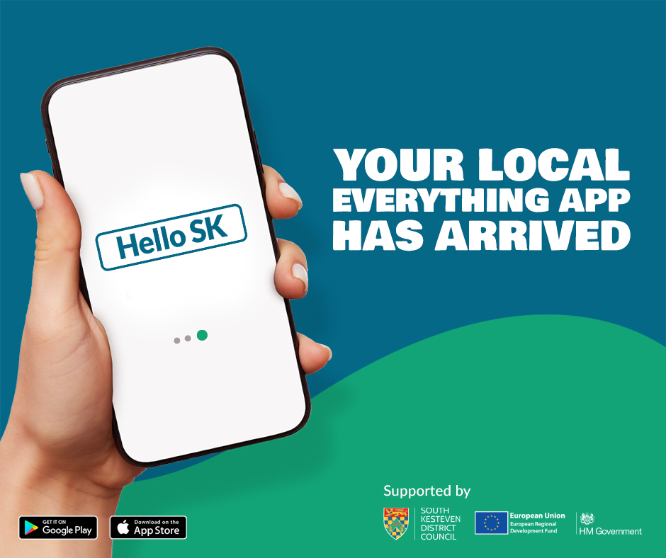 southkesteven's tweet image. If you’re out and about this weekend, make sure you’ve got the HelloSK app.

From discovering local shops to getting exclusive offers from the places you love, download for FREE from your app store.

#HelloSK #OpenToBusiness