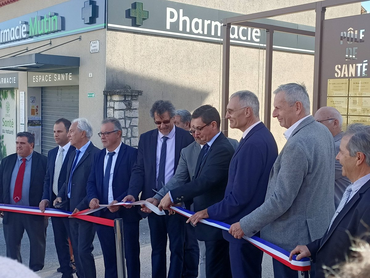 barbie_steph_03's tweet photo. Inauguration du pôle de #santé et du lotissement #écoresponsable : 2 beaux projets pour la commune de #Saramon et son bassin de vie. #Gers #biodiversité @LeGers32 @ARS_OC https://t.co/Z0GkX2VNSf