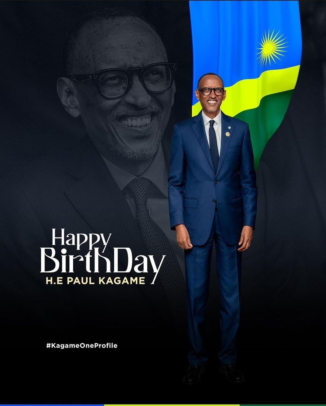 Happy 65th Birthday Our Hero, President Paul KAGAME. You deserve a Long and Fulfilling Life.

BABA WA TAIFA    