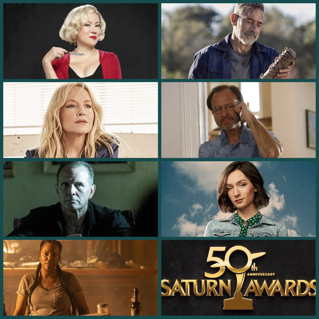 (2/2) The #SaturnAwards will be live streamed on @ElectricNow1 on Oct. 25th! Who do you think is winning Best Guest-Starring Performance: Network / Cable Series!? @fisherstevensbk- @NBCBlacklist @JenniferTilly- @ChuckyIsReal @aishatyler- @FearTWD
