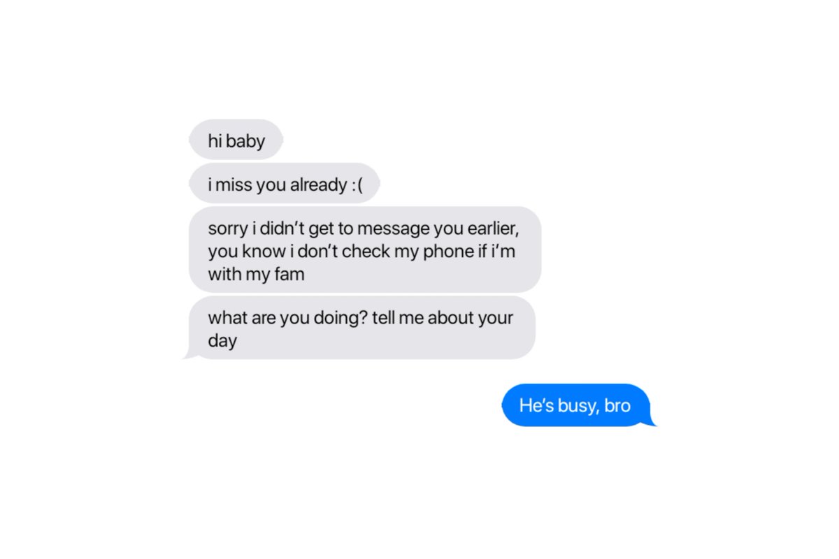isatuno's tweet photo. — #hoonki mini au.

wherein rk tried “he’s busy” on sh on their day-off. https://t.co/oDFQULFgJY