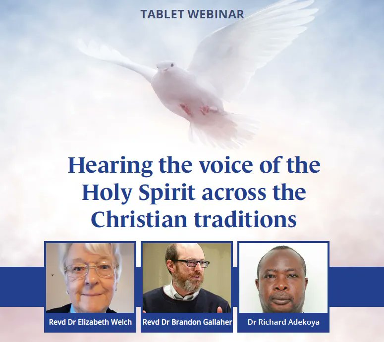 Hearing the voice of the Holy Spirit across the Christian traditions A Society for Ecumenical Studies @StudiesSociety webinar hosted by @The_Tablet on Thursday 17 November at 6pm. Book here: cte.org.uk/sfes-holy-spir… #ChurchesTogether #Unity