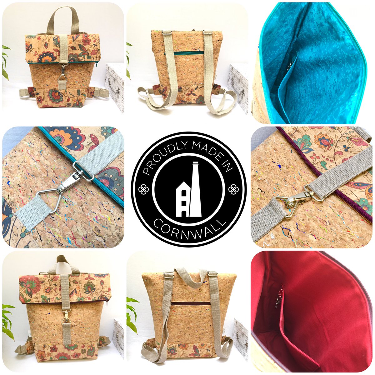 Little and large. Cork leather backpack in 2 sizes.
Zip up and fold over. My newest creations.
Ready for you now.
Which size would you choose?

saffrongrove.com/shop

#corkleatherbags #handmadebags #shopindie