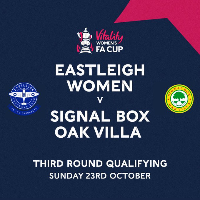2010southern's tweet photo. It’s 𝐌𝐀𝐓𝐂𝐇𝐃𝐀𝐘 at the Silverlake Stadium! 

🆚 @box_villa
⏰ 2pm KO
📍 Silverlake Stadium
🏆 @VitalityWFACup 
💷 Adults £3 / Concessions £1 https://t.co/W5pz45XZa4