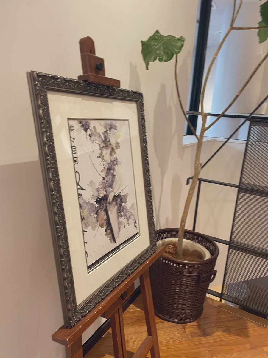 「孳々さんの個展行ってきた…最高すぎて脳が溶けちゃう…………………… 」|仏彼岸のイラスト