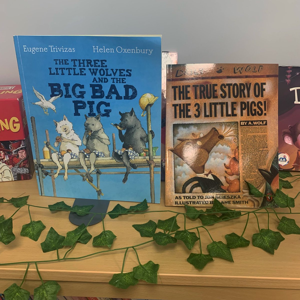 HIGHLY recommend these two texts to engage all the children in your class! My children absolutely loved predicting from the Three Little Wolves and the Big Bad Pig &amp; thoroughly rated the use of dynamite as a way to knock down a house! #threelittlepigs #classtext