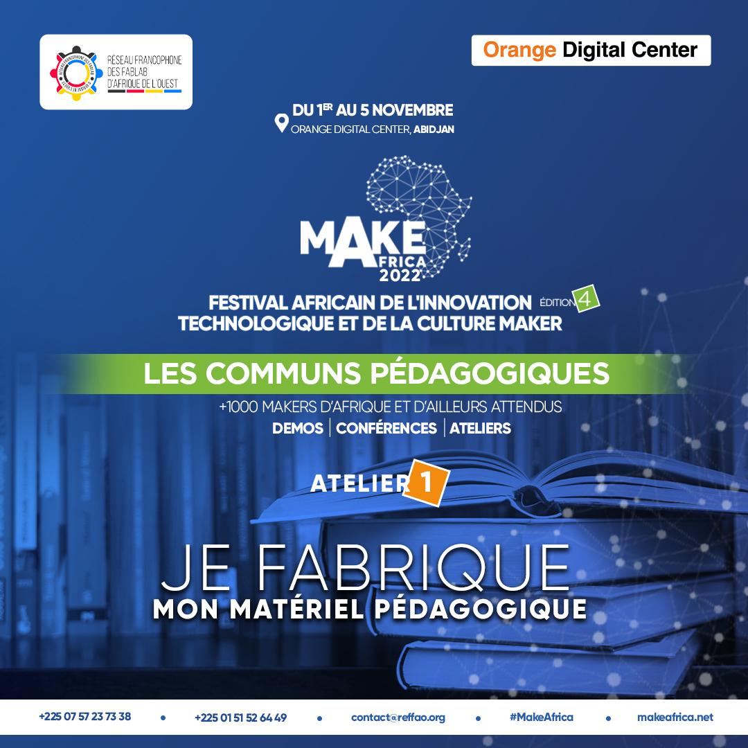 Réseau Francophone des FabLab d'Afrique de l'Ouest tweet media