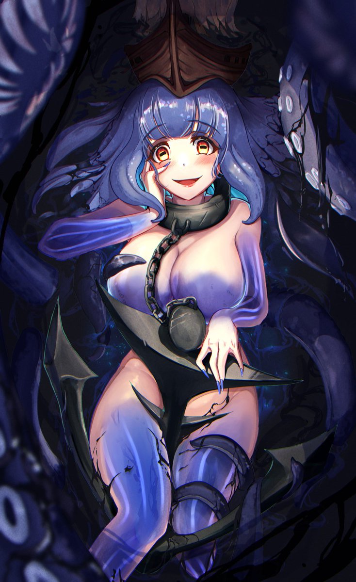 「クラケンのキャラデザイン好きなので#dungeonsquad#ダンジョンスクワッ」|YukariArtworkのイラスト