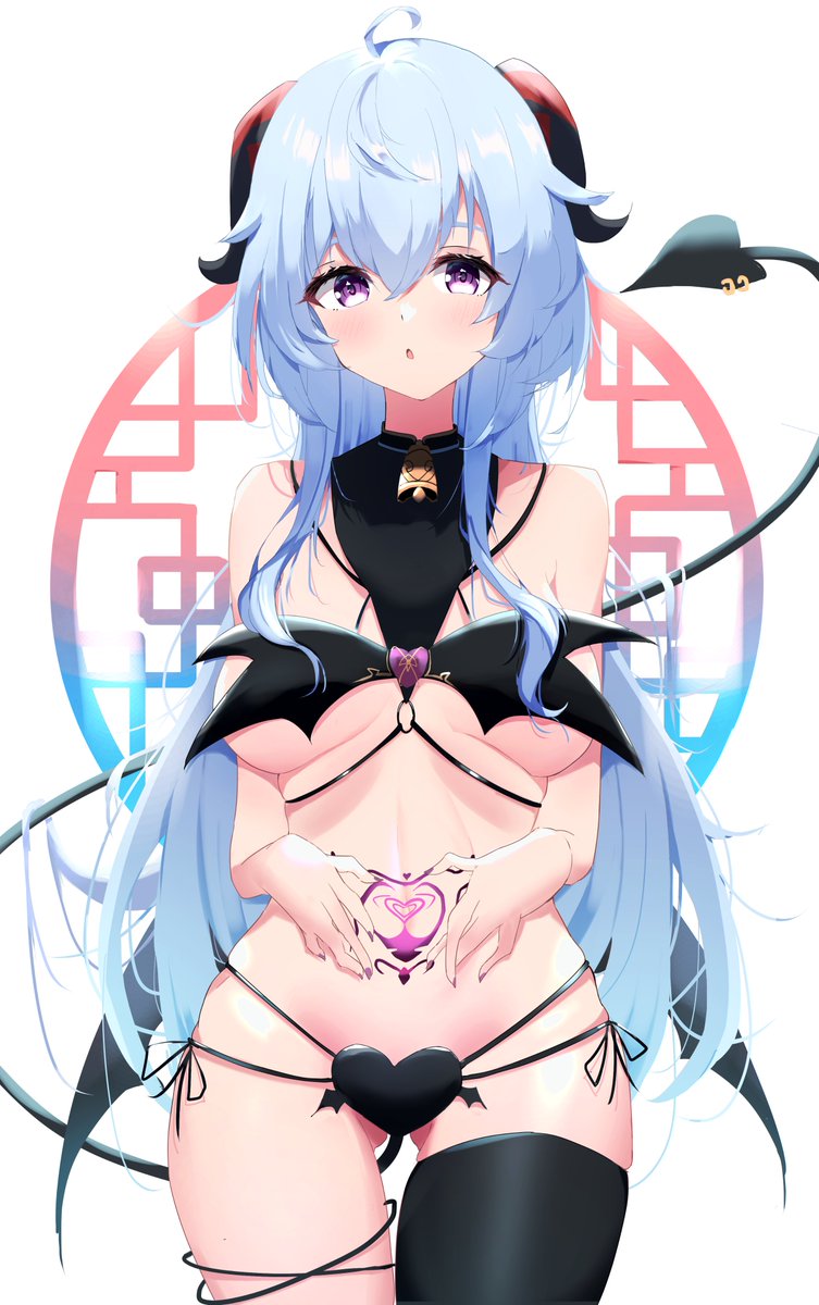 甘雨|かんう(原神) 「Share my painting  pocess ^^ 」|Liyakuのイラスト