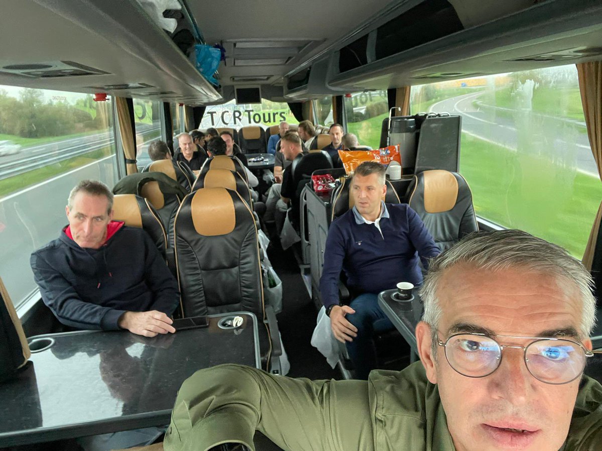 Onderweg naar Nijmegen met het businessteam van <a href="/GAEagles/">Go Ahead Eagles 🦅</a> 
Mooi dagje en we gaan uiteraard voor zes punten vandaag!!! #necgae