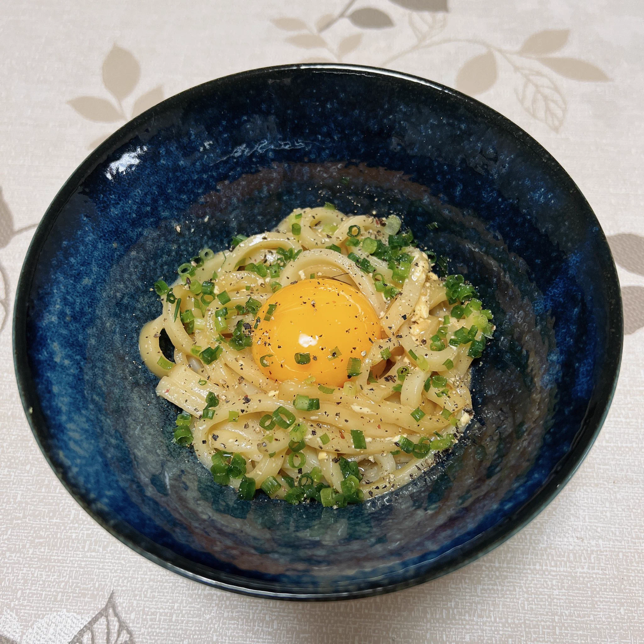 多分同じ器で同じうどんを作ったŧ‹