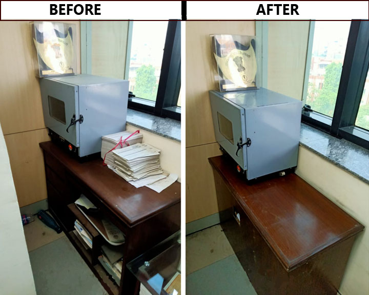 GoIStats's tweet photo. Regional Office, National Statistical Office (Field Operations Division), Delhi organized a cleanliness drive in its office premises by weeding out obsolete files under Special Campaign 
2.0 on 17.10.2022.

#SpecialCampaign2
@PMOIndia @Rao_InderjitS @DARPG_GoI https://t.co/pgXohOWEJL