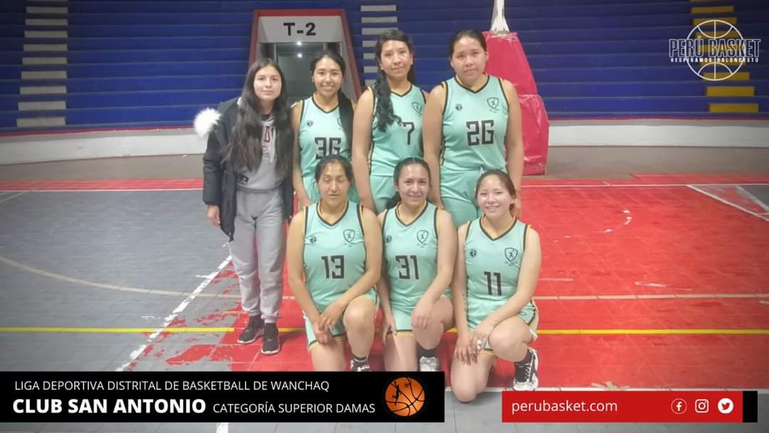 Conoce a los equipos de la Categoría Superior Damas de la Liga de Basketball de Wanchaq