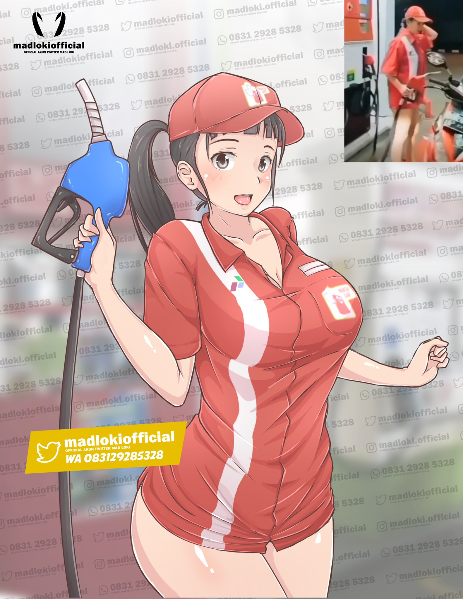 madlokiofficial on X: Mau isi bensin ❌ Mau isi mbaknya ✓ . Source nemu di  tik-tok . Untuk berlangganan langsung chat t.coAD8zZCR5AG. Harga  60k dapet semua konten LENGKAP + update . Jangan