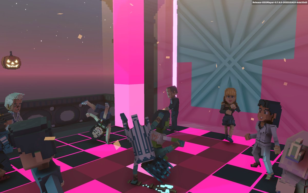 hold_strom's tweet photo. @TheSandboxGame I just participated in the Paris Hilton  #Cryptoween Event. Dancing in the Clock Tower check out my screenshot below!
🎃👇 https://t.co/IJgiF6xw2L