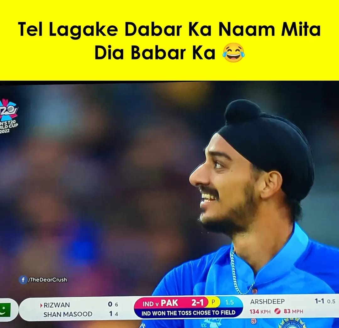 join2deepak's tweet photo. Aaj to chha gye paaji

#INDvsPAK https://t.co/r197MWMt5W