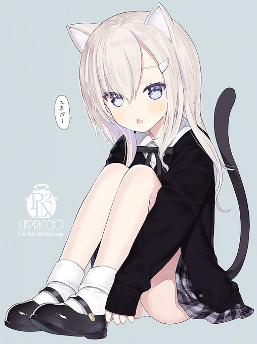 暇を持て余すネコ。 