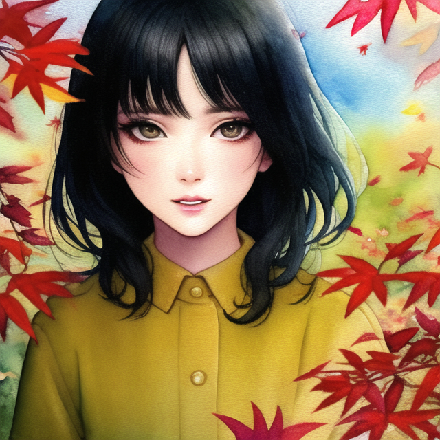 AI_Dreamfield's tweet photo. maple #pixiv今日のお題 #紅葉 #ai #novelai #人工知能の描画 #maple https://t.co/NeJ0txIhBX https://t.co/yJK60bEDf9