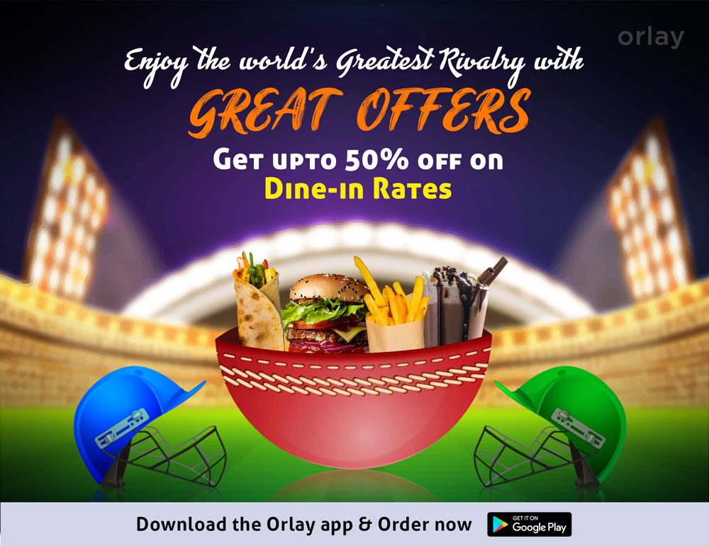 orlayofficial's tweet photo. Enjoy the greatest rivalry with your favorite food😍
Order now on Orlay & get upto 50% off at Restaurant price: https://t.co/CQWydLPTZm
#INDvPAK #T20WC2022 #Melbourne #GreatestRivalry #orlay #onlineorder #orderfood https://t.co/yHH7AXMO6X