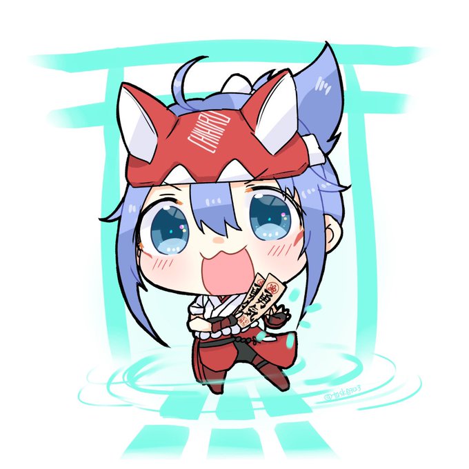 キリコちーお札もお面もちひたろ仕様にしてみました#ちーあーと 