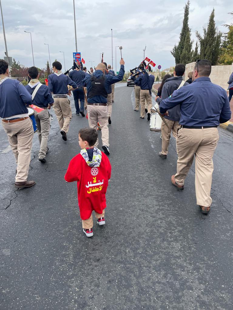 RCAmmanPetra's tweet photo. Our #futurerotarian walking to #EndPolio .
@EndPolioNow @Rotary https://t.co/MsHRZVAM32