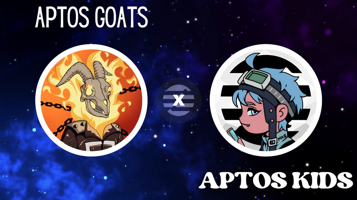 AptosKids's tweet photo. 🚀New MASSIVE GIVEAWAY with @AptosGoats 🐑

👼🏻 25 WL for 
@AptosKids

📚 25 WL for
@AptosGoats 

How to win?
1️⃣ FOLLOW 
@AptosKids
 &amp; 
@AptosGoats 
 2️⃣ LIKE &amp; RT
🔀 TAG 3 FRIENDS

72H - DO NOT MISS IT ⏱️🔥 https://t.co/UWn5aNYski