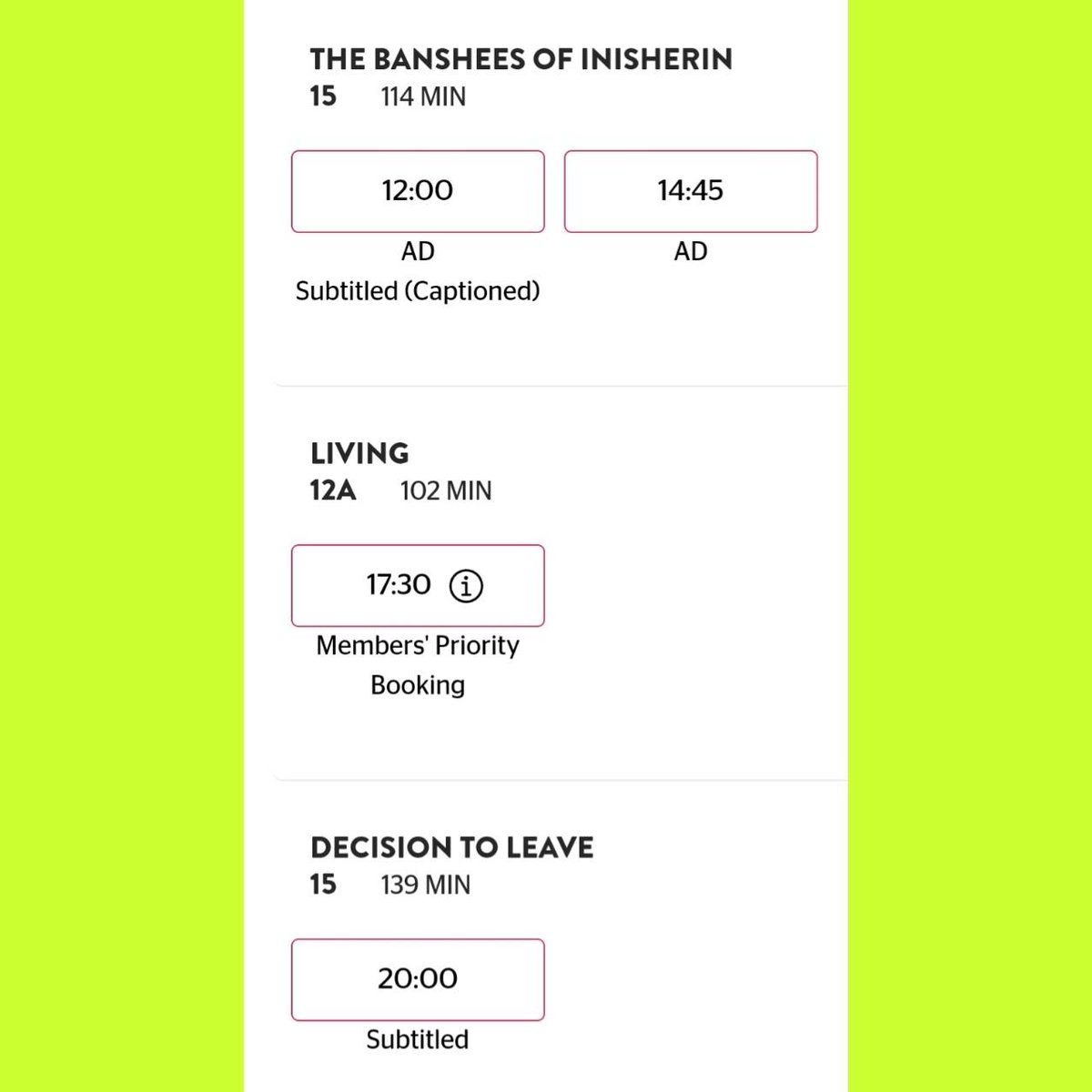 GateCinema's tweet photo. Sunday Films
Tickets
https://t.co/P2oecuTT8e
#gatepicturehouse #gatecinema #nottinghill #westlondon #thingstodoinlondon https://t.co/MYUzlShsv1