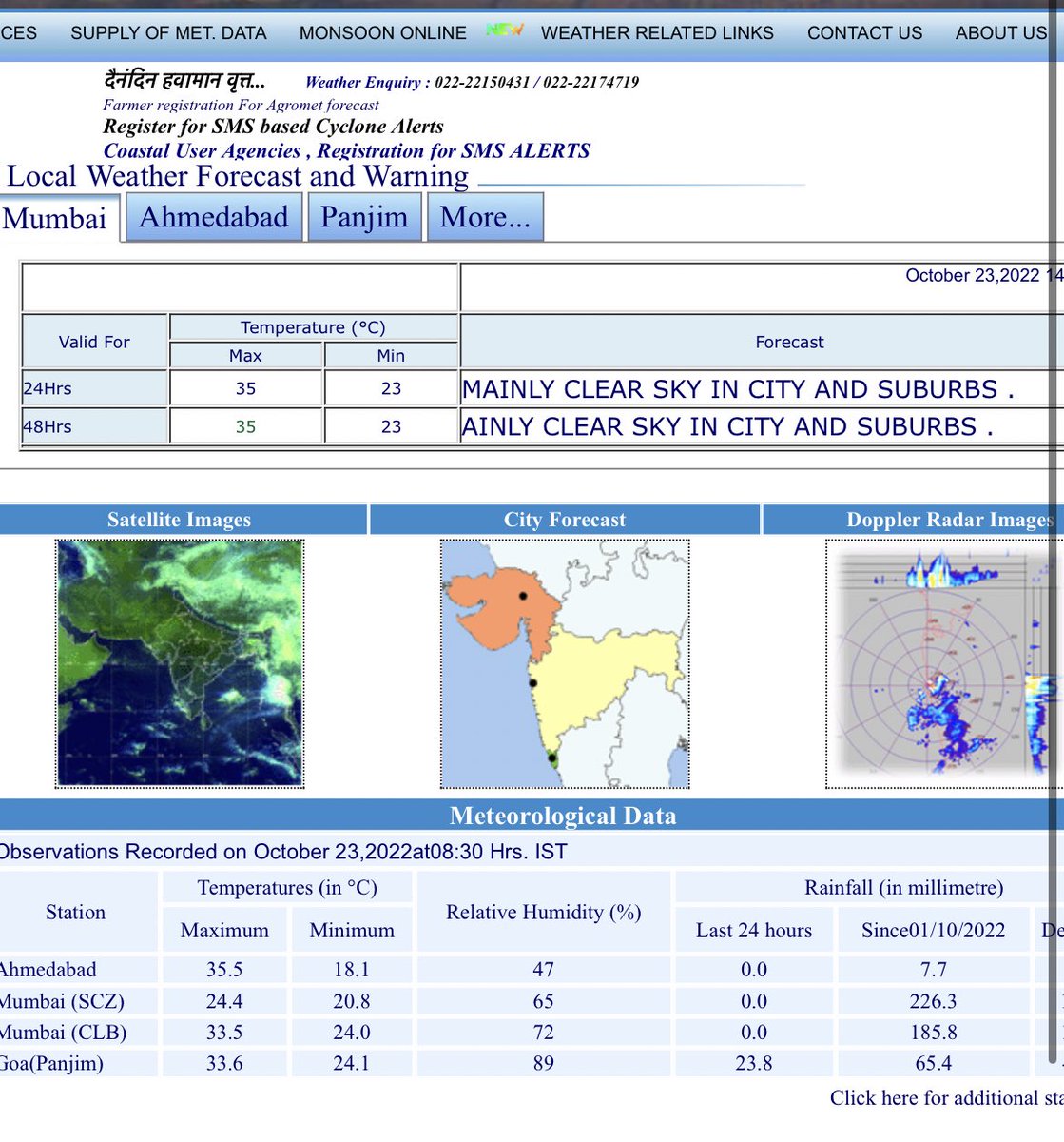 Nip in the air: Minimum temperatures recorded today touch 20.8 degrees. #Mumbai