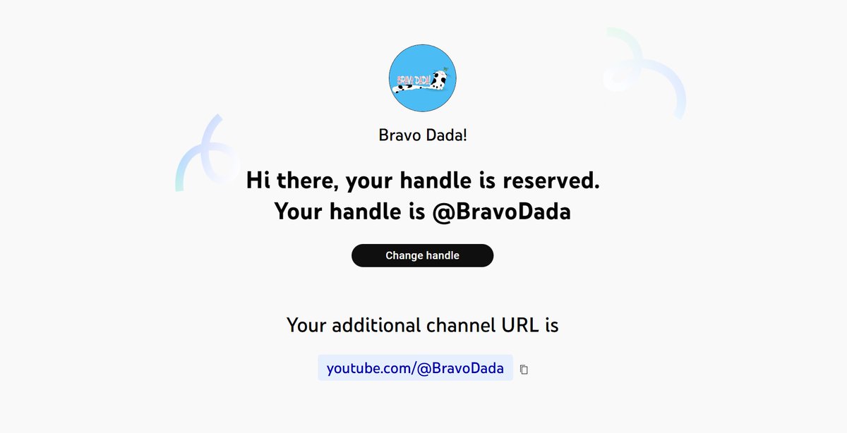 Bravo_Dada's tweet photo. Have you heard about YouTube Handles?
Here's mine: @BravoDada
...and my additional channel URL is: https://t.co/I44RuThqJi 🤗❤️
Learn more about #YouTubeHandles here: https://t.co/UZerBrP2zW
#BravoDada #MHHSBD #YouTube https://t.co/3JVLqnuAwg