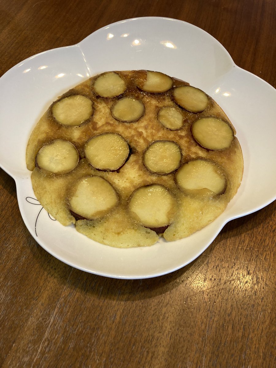 Futo_chiru's tweet photo. #お菓子作り
さつまいもケーキ🍠 https://t.co/4dF8gtunl4