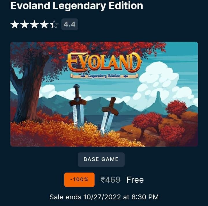 windowsgamesale's tweet photo. Evoland Legendary Edition

#Evoland #LegendaryEdition #EvolandLegendaryEdition

Developer

#ShiroGames

Publisher

#ShiroUnlimited https://t.co/rFArMGwqtZ https://t.co/LhL4NiOobz
