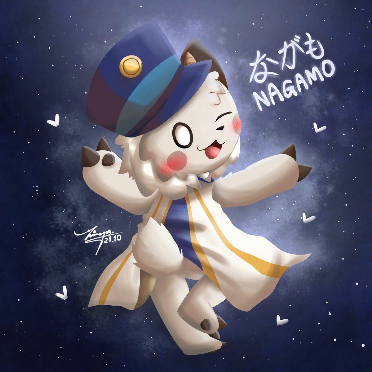 tringacuber's tweet photo. it's nagamo-kun, the cute mascot for nagano train station!
--
#かわいい #ケモノ #furry #furryart #kemono #cute #kawaii #イラスト
#長野駅キャラ #ながも #nagamo #나가모 https://t.co/hv56qS9Edl