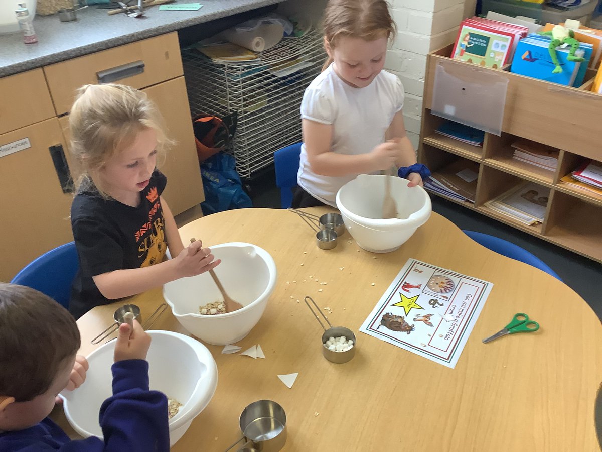 DeltaStrand's tweet photo. The children in HMS Rainbow are enjoying their talk for writing text, the Gruffalo's Child. They thoroughly enjoyed making 'Gruffalo crumble' this week, they worked so hard being creative! @DeltaStrand @Talk4Writing #DeltaStrandWriting https://t.co/brehF0b3EY