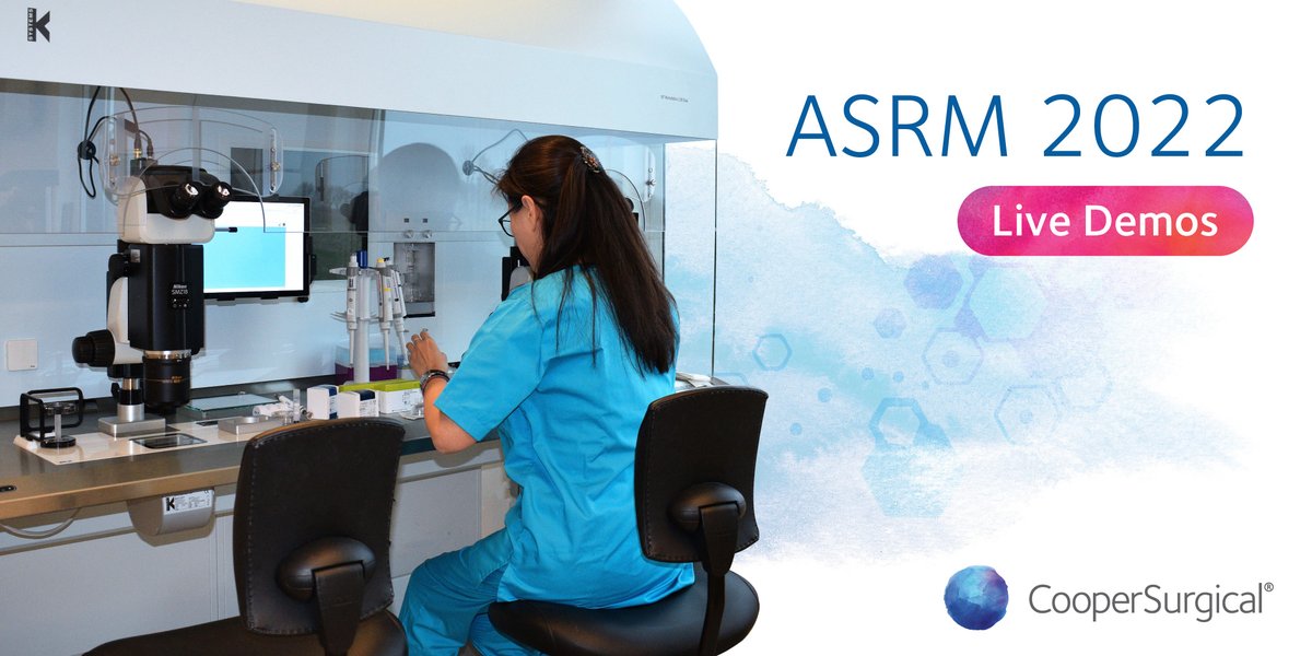 coopersurgical's tweet image. Tomorrow morning we will be welcoming you to #ASRM2022! You will have the chance to meet our experts, discover what is new and find out how we can help you #ChangingFertilityCare #ForGenerationsToCome

Register to attend at bit.ly/2Fltszc 

#IVF #fertilityjourney