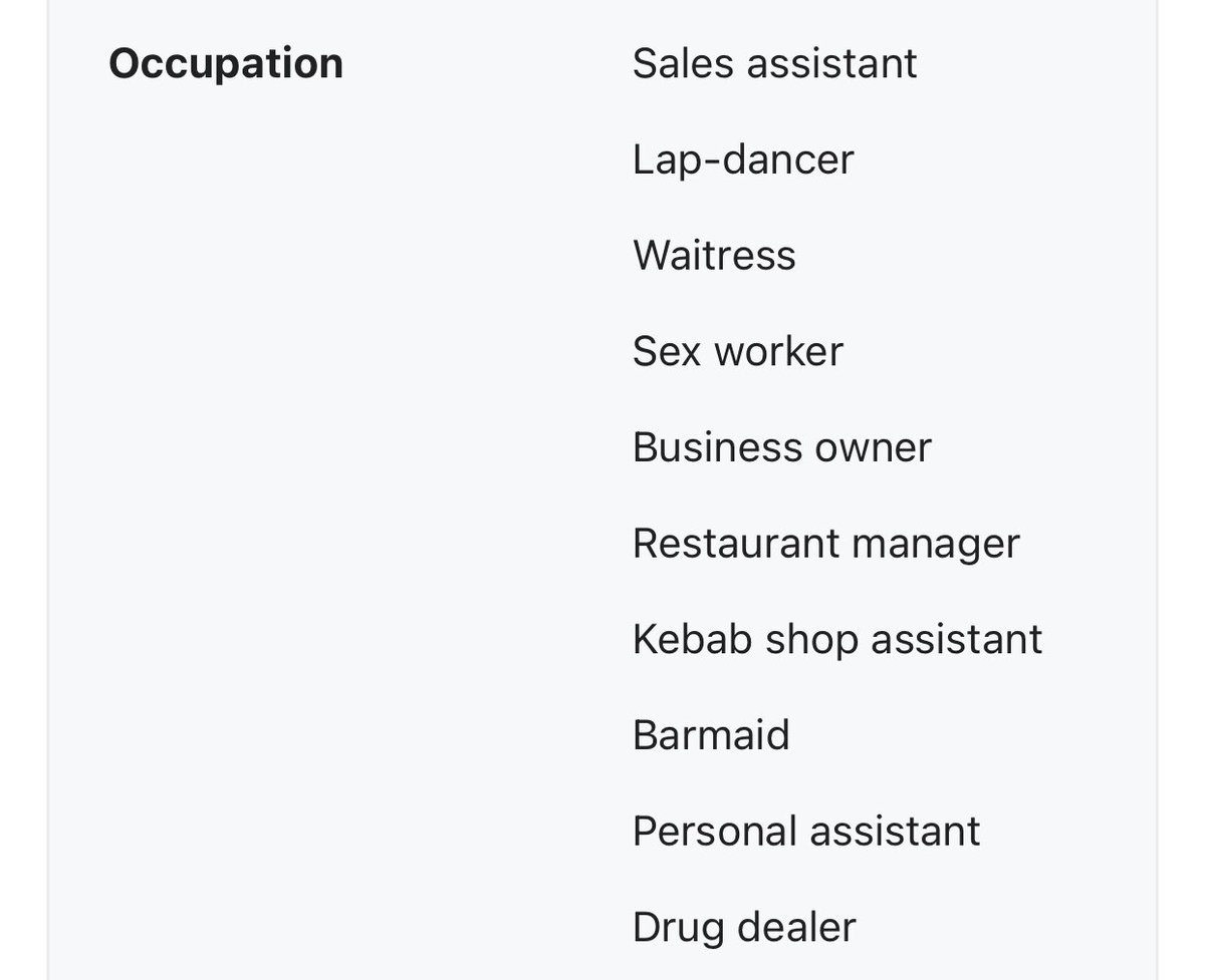 _scottg_'s tweet photo. obsessed with the occupation section of leanne battersby’s wikipedia page https://t.co/Jzr2GWVQxS