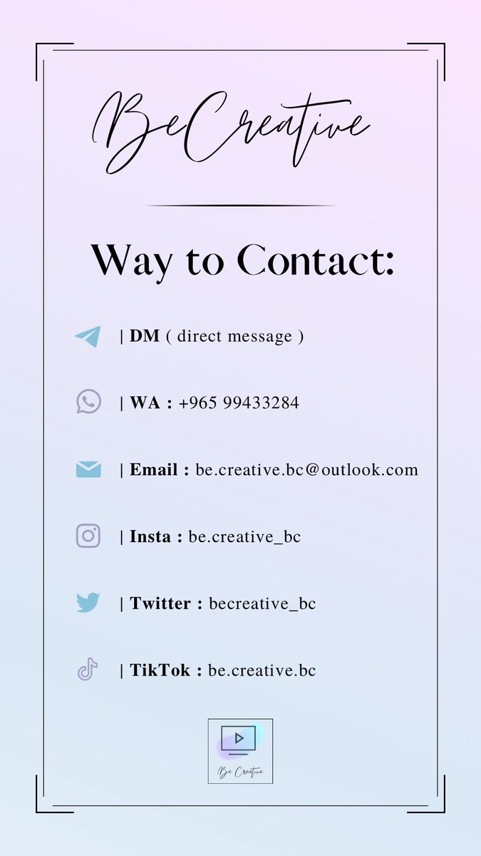 BeCreative_BC's tweet image. Be creative in your choice 👏🏻🤳🏼
الكلام عليكم و التنفيذ علينا 😉✨👏🏻
.
#be #creative #becreative #kuwait #presentation #powerpoint #word #research #kw #document #invetation #infographics #الكويت #برزنيشن #بوربوينت #بريزنتيشن #وورد #بحث #دعوه #انفوغرافك #انفوقرافيك
.