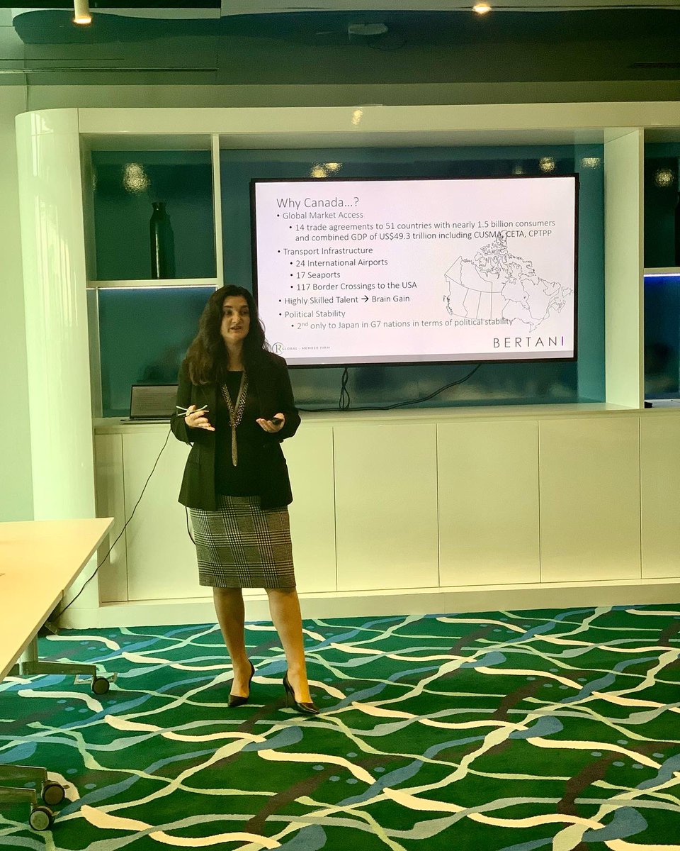 BERTANIGlobal's tweet photo. Thank you to everyone who attended our Barcelona edition of “Canada: Gateway to Global Business!” It was a great success!

If you are interested in entering the North American market, please reach out to us!

#Canada #business #globaltrade #global #trade https://t.co/Q3DIVOOSsF
