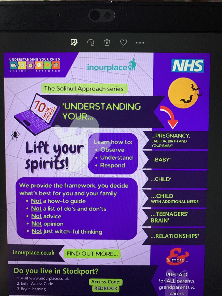 Our Solihull licence gives free access to some fantastic online modular courses- have a look! ⁦<a href="/EmmaMcDonough6/">Emma McDonough</a>⁩ ⁦<a href="/GinnyAwan/">Ginny Awan</a>⁩ ⁦<a href="/Zoe_Ralph/">Zoe Ralph</a>⁩ ⁦@kirsteenokeeffe⁩ ⁦<a href="/FranJac88799382/">Fran Jackson 💙</a>⁩ ⁦⁦<a href="/heidishaw32/">Heidi Shaw</a>⁩ ⁦<a href="/lou09477734/">lou</a>⁩ ⁦<a href="/gordonmilson/">Dr Gordon Milson</a>⁩