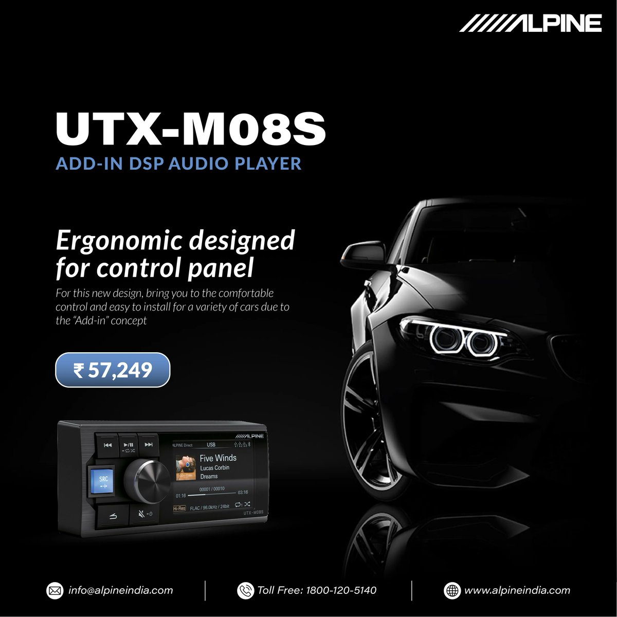 Alpine India tweet media