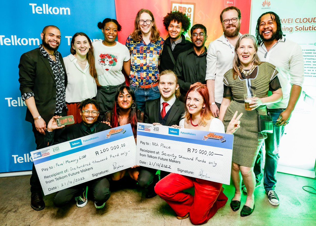 We cannot be prouder @witsDigitalArt ! 3rd place winners from our 3rd year group (can you believe it!) for @fakugesi Game Jam supported by @TelkomZA !! Congratulations !!!!!!!!! @WitsUniversity - Photos: Zivanai Matangi