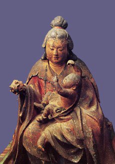 SimonaLazzerini's tweet photo. Unfortunately, I could not see the Gohōzenshin 護法善神 (a form of Hārītī), because she is put on display only in May. But I finally saw the famous Kariteimo statue, the Mii mandara 😍, and some of Enchin’s writing 😍 https://t.co/ksikzWgd8P
