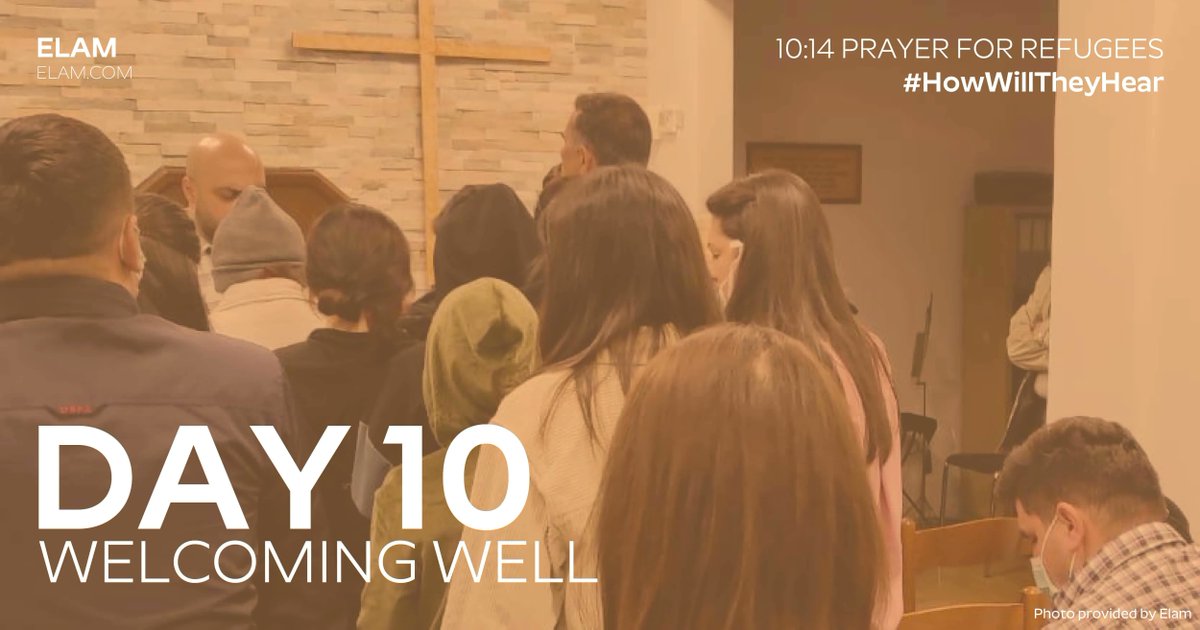 Leaving Iran to seek refuge in Europe is a tremendous adjustment. Some Iranians are taught to distrust the West. Pray for God to open hearts and minds so that refugees can integrate in their new countries. #HowWillTheyHear elam.com