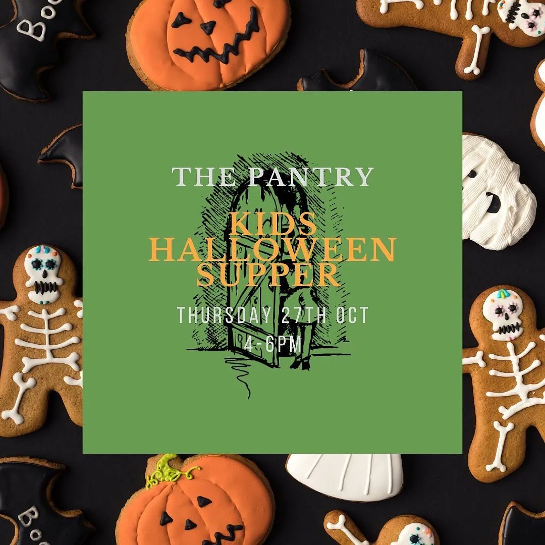 BBPMagazines's tweet photo. Looking to treat the children this half term? Back by popular demand, @PantryNewmarket invites all to its Kids Halloween Supper 🎃  An ideal alternative to trick or treating, dress up and enjoy a Halloween cocktail, main course and chance to decorate your own cupcake! #Halloween https://t.co/RWLcGf3lrB