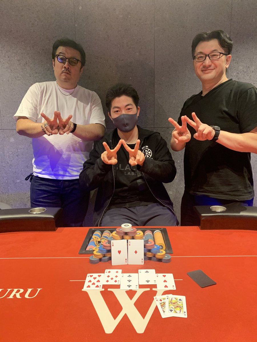 WARUPURU9's tweet photo. 10/22 ハウストーナメント結果です🔥
優勝🥇わかな様‼️
準優勝🥈96様‼️
3位🥉タカヤ様‼️
ご入賞された皆様おめでとうございます✨✨✨
#新宿
#ポーカー
#カジノバー https://t.co/WkQi5t6ZQU
