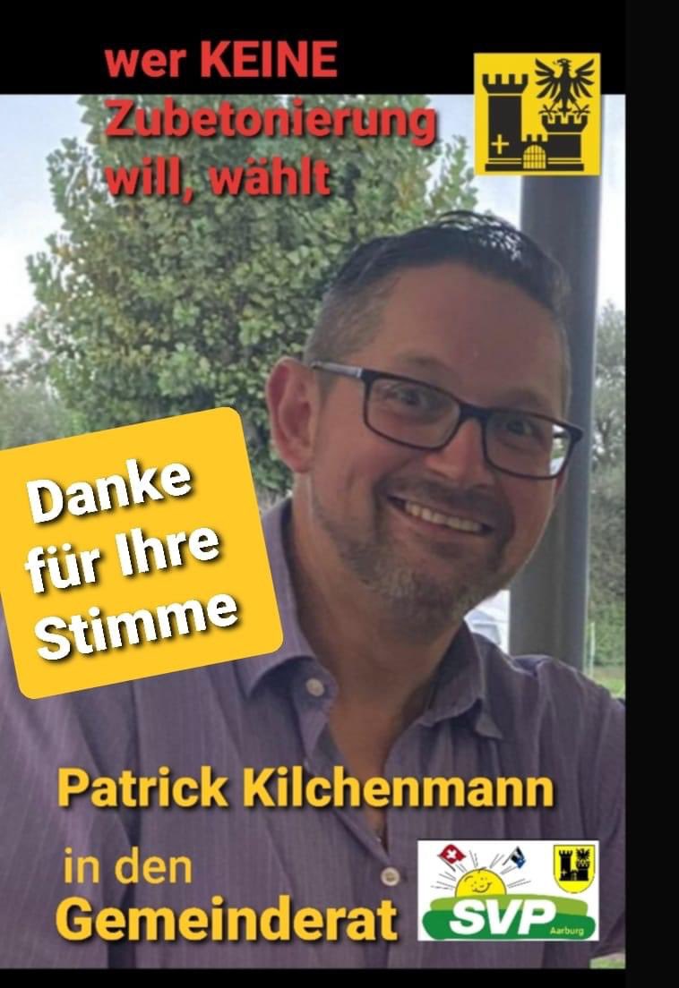 wir gratulieren unserem Ortsparteipräsi zum Drittbesten Ergebnis