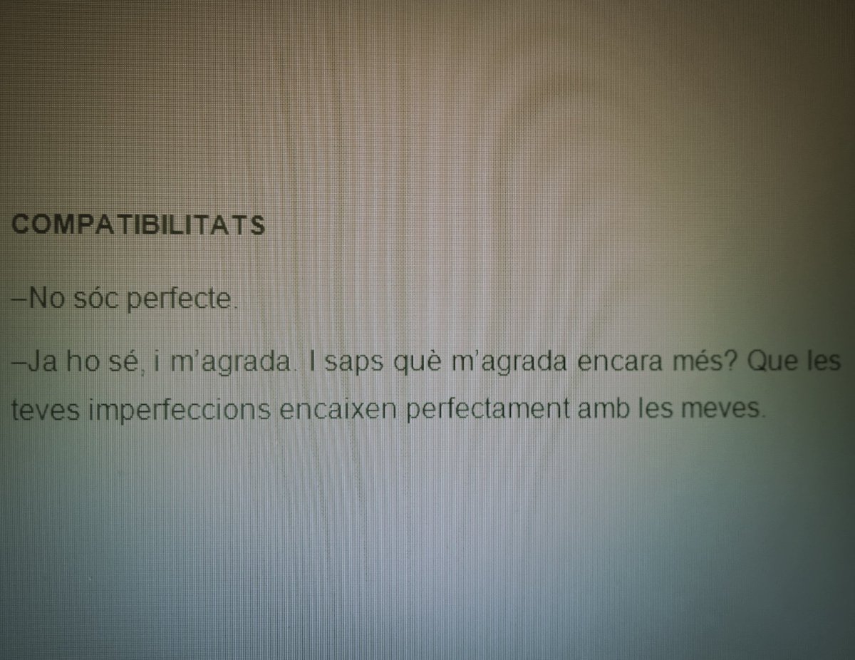 Litus90's tweet photo. #microrelats #microcontes #escriure #escriureencatalà #uncontecadadia #dia949 #compatibilitats #imperfeccions #encaix https://t.co/4igfaRx1d8