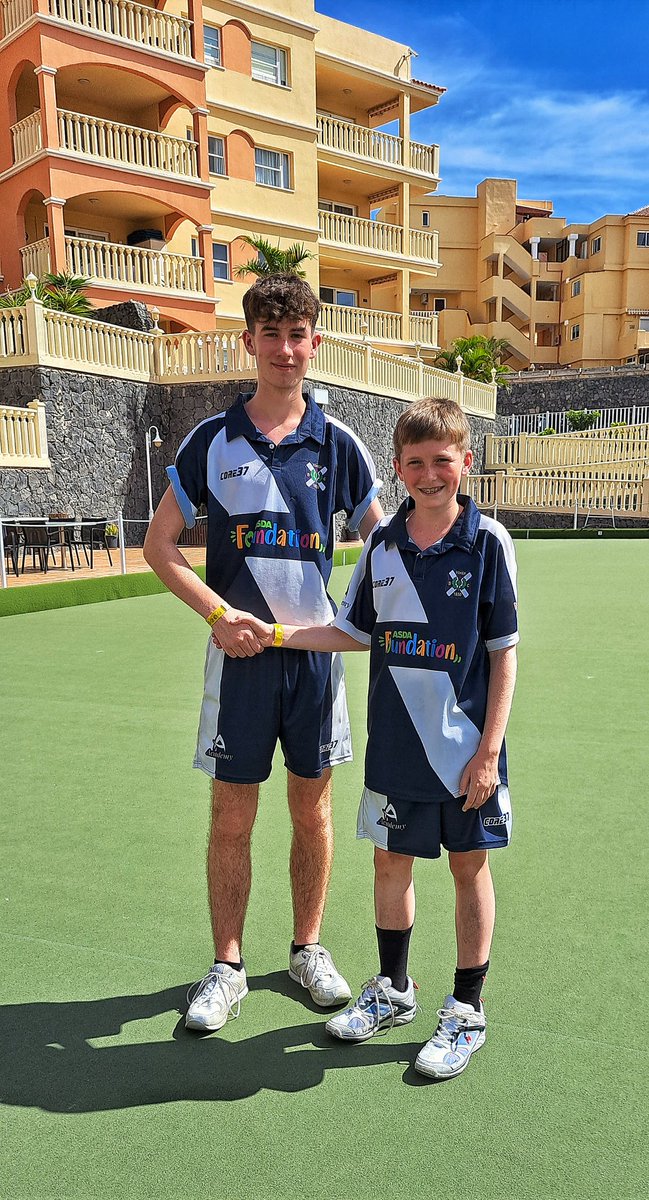 thebowlsacademy's tweet photo. After a very successful bowling trip to Tenerife we'd like to thank our kit supplier @core_37 and also our corporate sponsors @AsdaFoundation @GRAHAMGroupUK @thedunwells    &amp; https://t.co/Pdkmbra1Xm without you this opportunity would not have happened 🇮🇨🇮🇨🙏🙏 #YBAJET2 https://t.co/TEuz45svDn