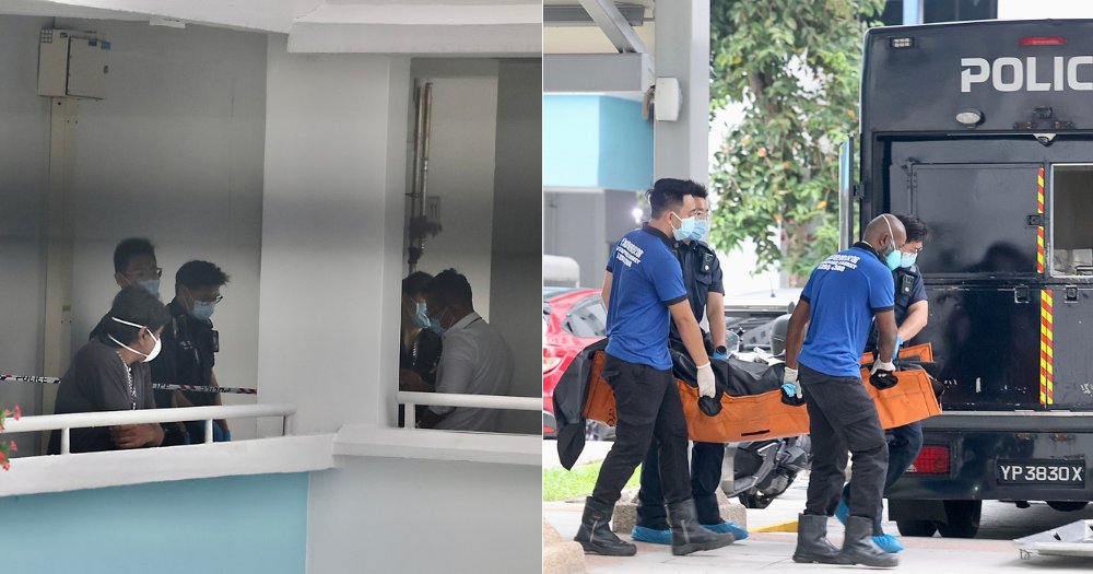 MothershipSG's tweet photo. Bodies of mother, 92, &amp; son, 70, discovered in Tampines Blk 285 flat https://t.co/7bDKthiopf https://t.co/IU08R0oBYl