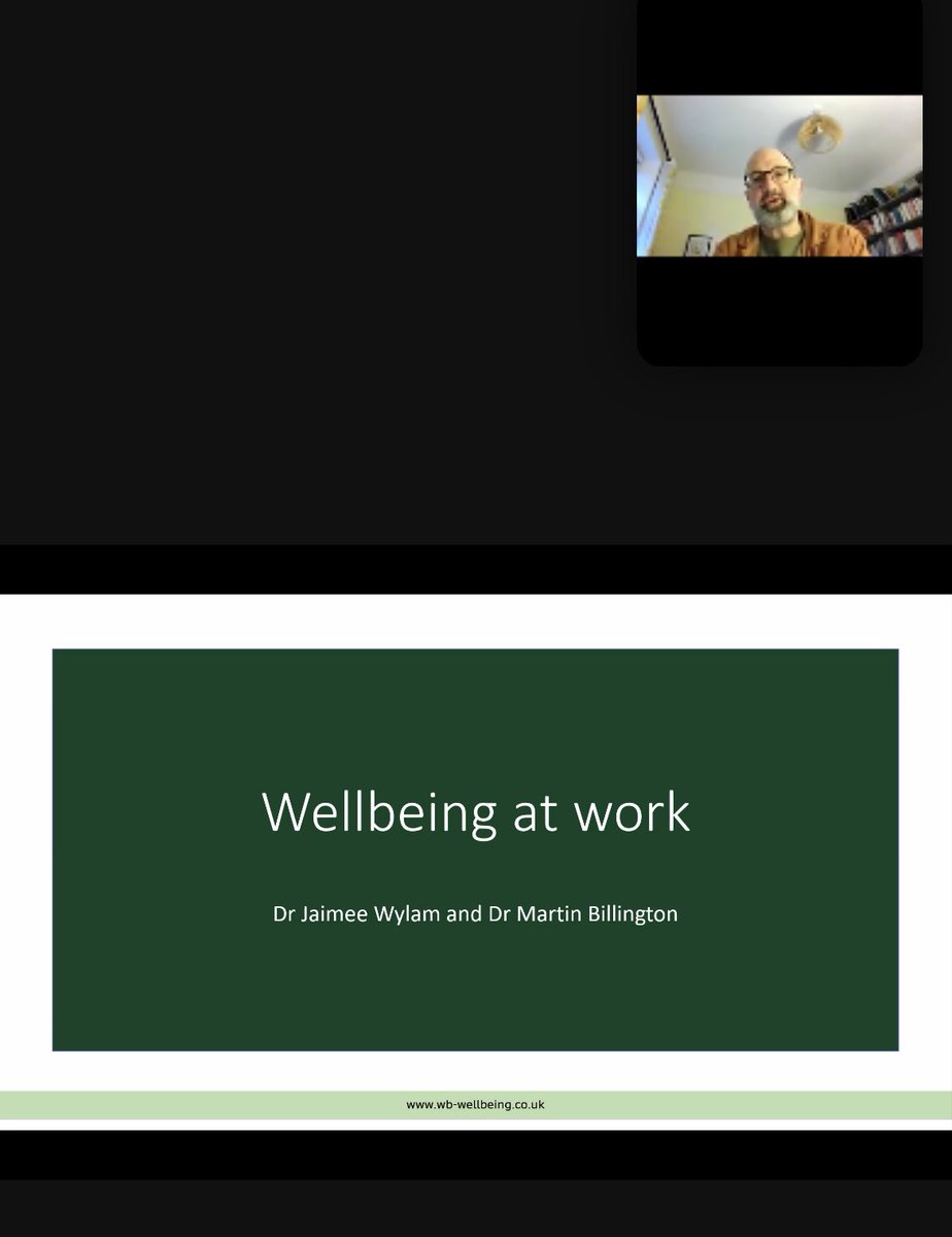 RenalSpRClub's tweet photo. Day 2 of @rasprclub Autumn meeting kicks off with Dr Martin Billington giving an important talk on wellbeing at work. #sprclub #wellbeing https://t.co/knj5JC3Jm9