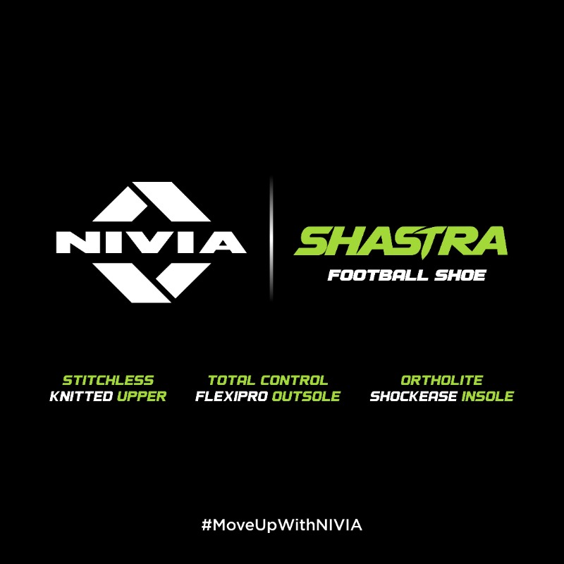 niviasports's tweet photo. Launching #Nivia #SHASTRA Football Shoes with Ortholite Shockease Insole, Total Control Flexipro outsole &amp; Stitchless knitted upper.

Shop now at https://t.co/qO6KAfsNN4

#StepOutAndPlay  #NiviaSports  #MoveUpWithNivia